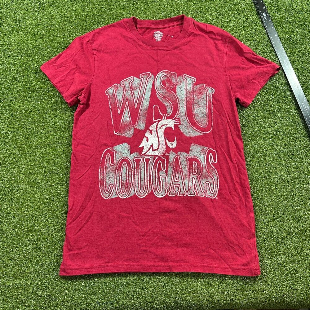 Rivalry Threads 91 Washington State Cougars WSU T-Shirt Mens Small Red NCAA